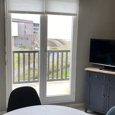Cabourg: 3p A 200m De La Plage, 2 Chambres, Balcon, Internet - Fr-1-487-277 Apartment Cabourg